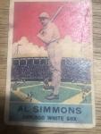 1933 DeLong Al Simmons Baseball Card