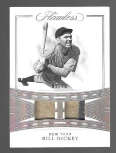 Bill Dickey 2022 Panini Flawless Dual Relics 1/10