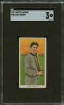 1909-11 T206 Zack Wheat SGC 3 Card