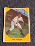 1960 Fleer Bob Feller Baseball Card #26