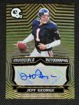 2021 Jeff George Auto Invincible Autographs Card