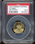 Ty Cobb 1910-12 Sweet Caporal P2 Pin PSA 5