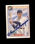 Charlie Gehringer Signed 1983 Donruss Autograph Card