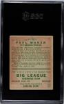 1933 Goudey Paul Waner Baseball Card #25