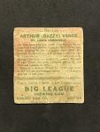 1933 Goudey Dazzy Vance St. Louis Cardinals Card