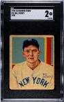 Bill Dickey 1934 Diamond Stars #11 Yankees Card