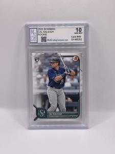 2022 Bowman Cal Raleigh Rookie Card #49 Gem Mint