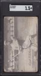 1921 Zack Wheat Dodgers Exhibit Card, SGC Graded