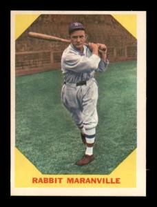 1960 Fleer #21 Rabbit Maranville Baseball Card