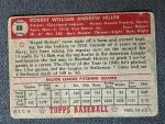 1952 Topps Bob Feller Indians HOF Card
