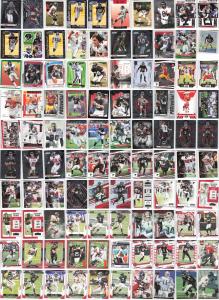 Atlanta Falcons NFL Team Card Lot (100 Cards)