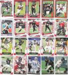 Atlanta Falcons NFL Team Card Lot (100 Cards)
