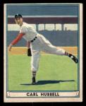 1941 Play Ball Baseball Card #6 Carl Hubbell