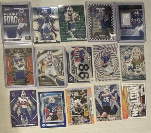Buffalo Bills Card Lot with Auto and Stars