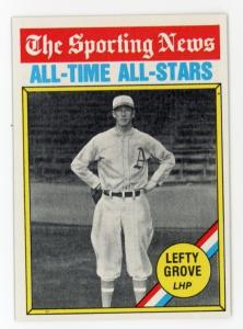 1976 Topps #350 Lefty Grove Sports Card