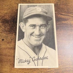 1936 Goudey Mickey Cochrane Vintage Baseball Card