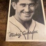 1936 Goudey Mickey Cochrane Vintage Baseball Card