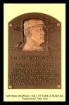 Tommy Connolly Hall of Fame Plaque Card