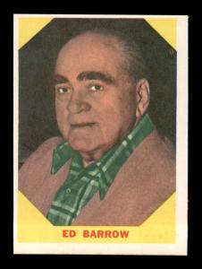 1960 Fleer Ed Barrow #23 Sports Card