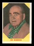 1960 Fleer Ed Barrow #23 Sports Card