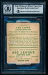 1933 Goudey Ted Lyons HOF Rookie Signed Card