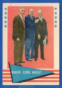 1961 Fleer Baseball Greats Frank Baker & Ty Cobb