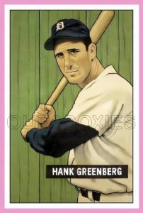Hank Greenberg Baseball Card - Detroit Tigers ACEO