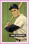 Hank Greenberg Baseball Card - Detroit Tigers ACEO