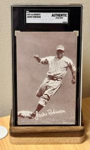 Jackie Robinson 1947-66 Exhibits Sports Card
