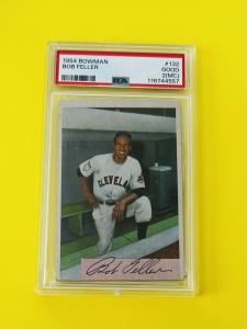 1954 Bowman Bob Feller Baseball Card #132