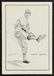 Lefty Grove 1950 Callahan Hall of Fame Card