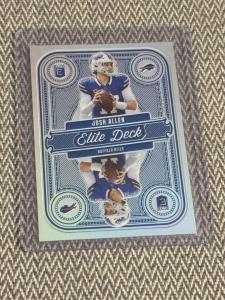 2025 Donruss Elite Josh Allen Elite Deck #10