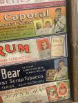 Tobacco Cards Wood Baseball Set Sign Ty Cobb