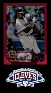 2023 Topps Chrome Mookie Betts Magenta Refractor