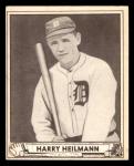 1940 Play Ball Baseball Card #171 Harry Heilmann