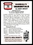 1976 Harry Wright Shakey's Pizza Card #70 Limited Edition