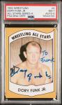 Dory Funk Jr. 1982 Wrestling All-Stars Autographed Card