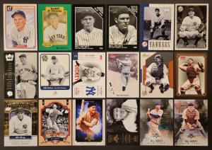 18 Unique Bill Dickey Baseball Cards HOF Set