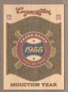 Frank Home Run Baker 2012 Panini Cooperstown Card