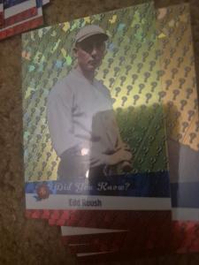 2025 Historic Autographs Edd Roush #81 /200