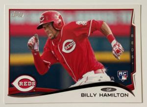 2014 Topps Sparkle Billy Hamilton SSP Rookie Card