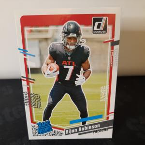 Bijan Robinson 2023 Panini Donruss Rookie Card