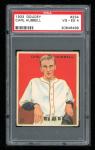 1933 Goudey Carl Hubbell #234 PSA 4 Card