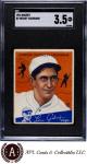 1934 Goudey Mickey Cochrane Card SGC 3.5