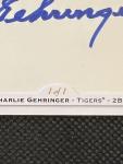 2012 Charlie Gehringer Topps Museum Cut Signature 1/1
