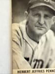1961 Herbert Pennock Wrigley Field Exhibit Card