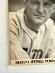 1961 Herbert Pennock Wrigley Field Exhibit Card