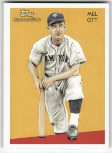 2010 Topps Mel Ott #233 New York Giants Card