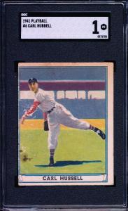 1941 Play Ball Carl Hubbell #6 Sports Card
