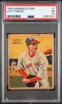 1934 Diamond Stars #1 Lefty Grove PSA 1.5